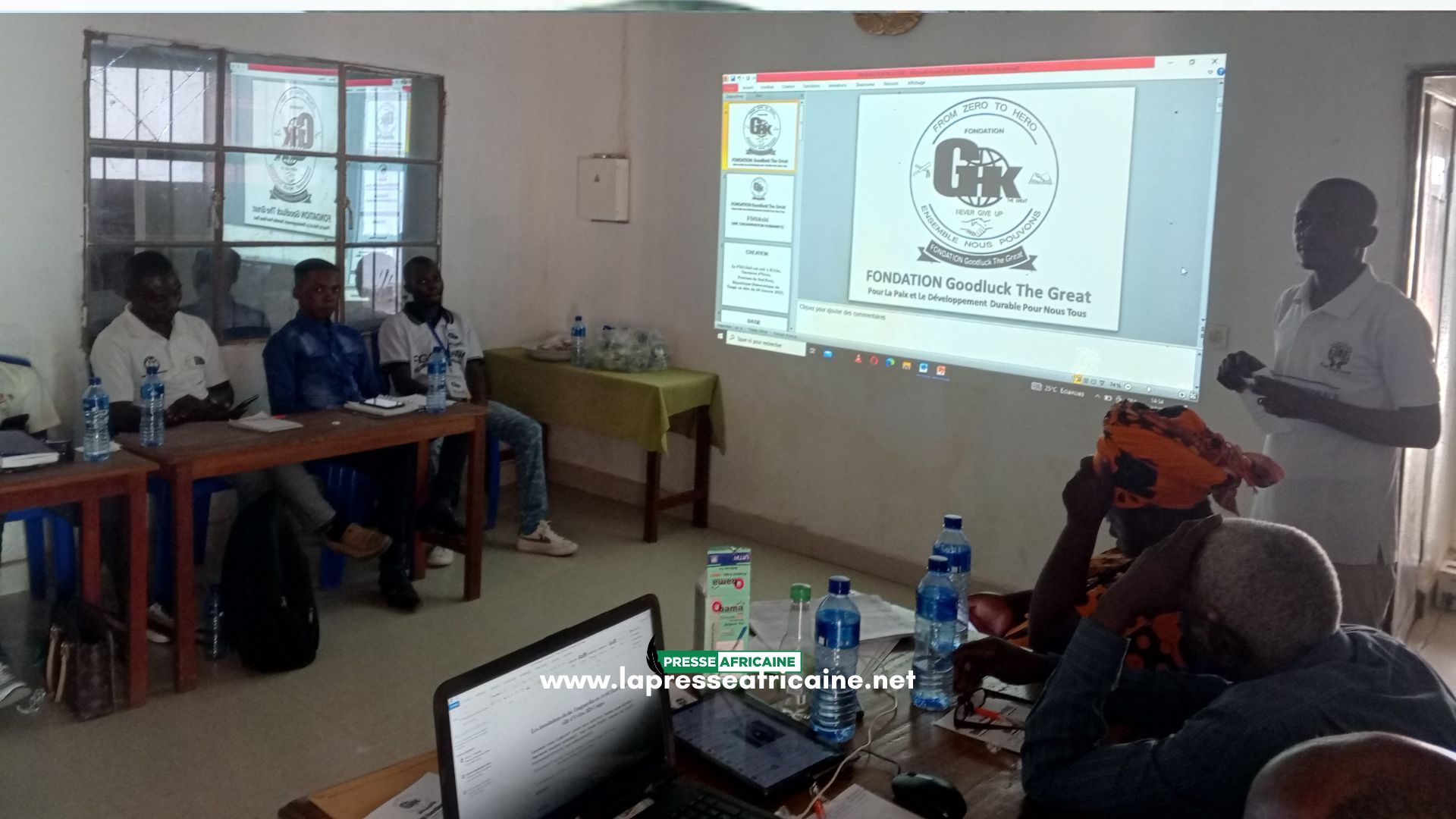 Uvira : appel à l’entrepreneuriat des jeunes à travers l'intelligence collective initié par la fondation Goodluck the Great