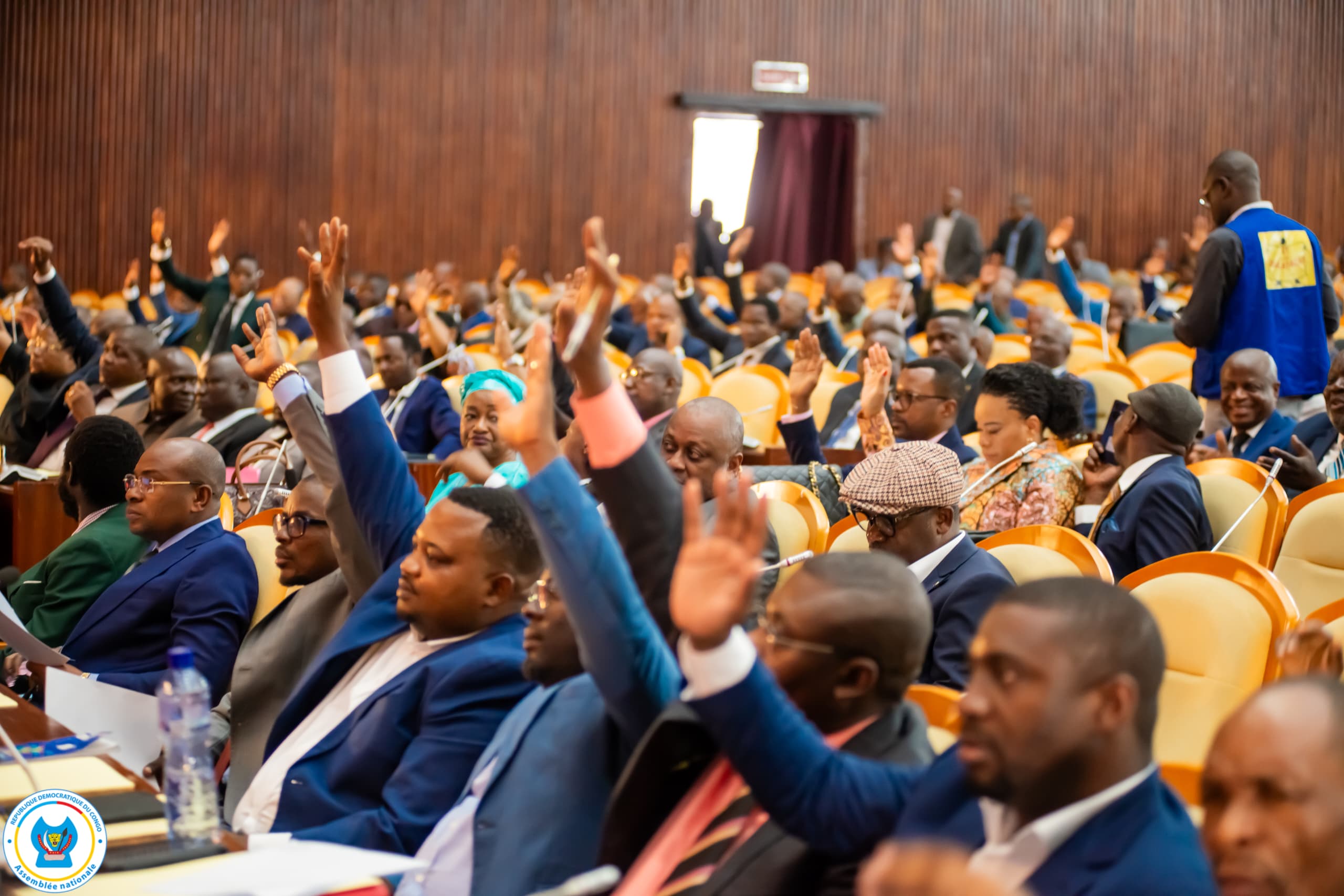 Assemblée Nationale : Adoption sans discussion du Projet de Loi Portant sur la Prorogation de l'État de Siege en Ituri et au Nord - Kivu