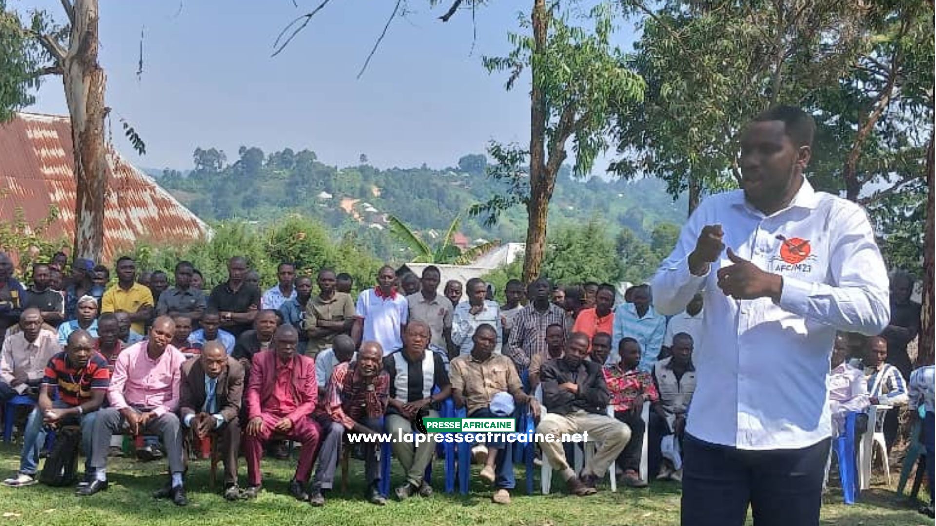 Idjwi : l'administrateur de territoire dote un groupe électrogène à une association de Kihumba