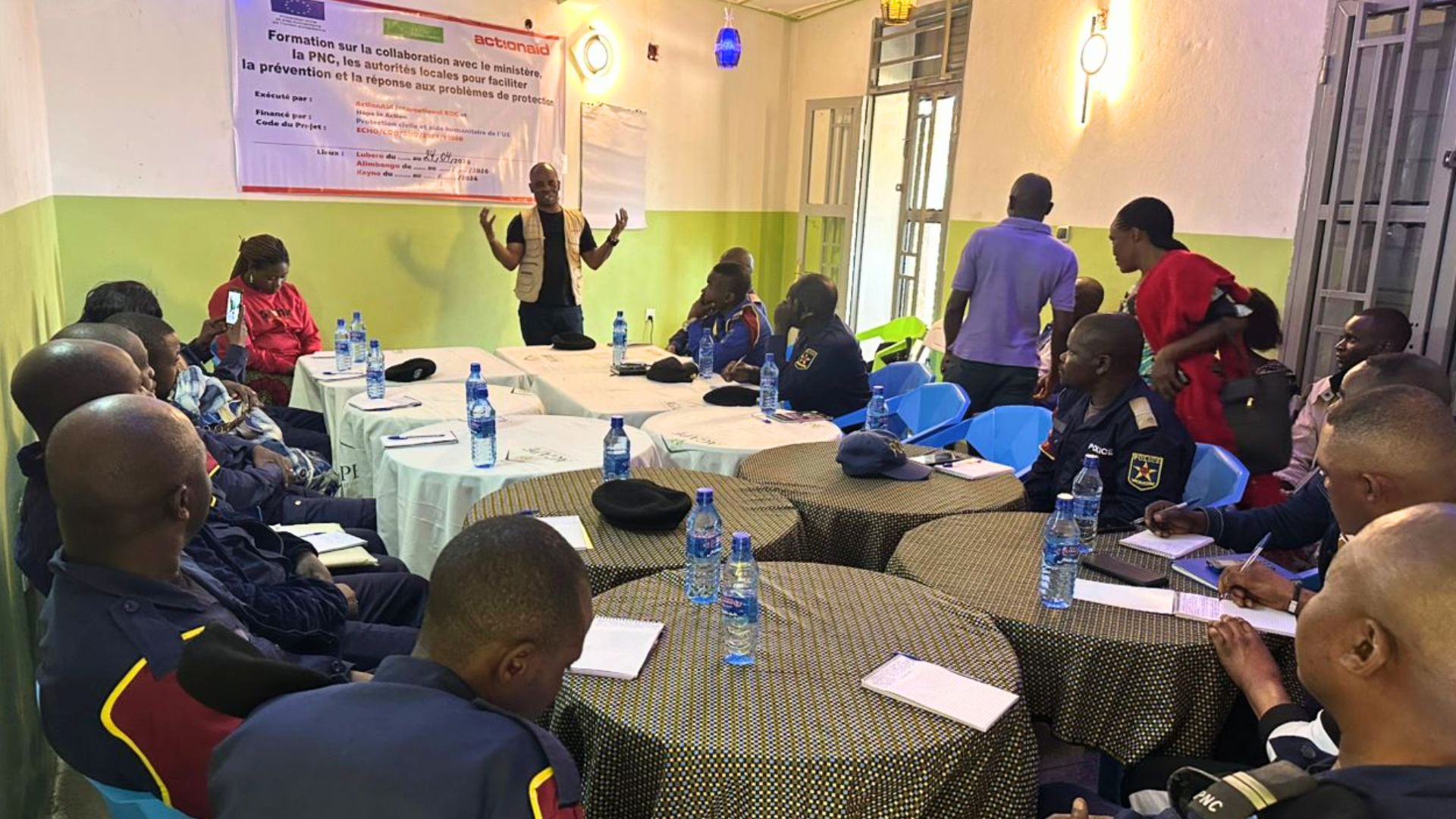 Lubero : ActionAid mobilise policiers et autorités locales contre les violences sexuelles