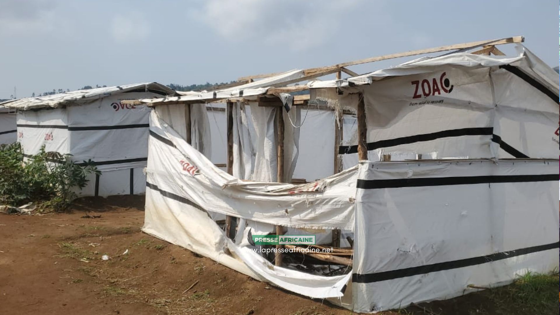 Sud-Kivu : les sinistrés du camp Lwako à Kalehe privés de leurs droits et abandonnés