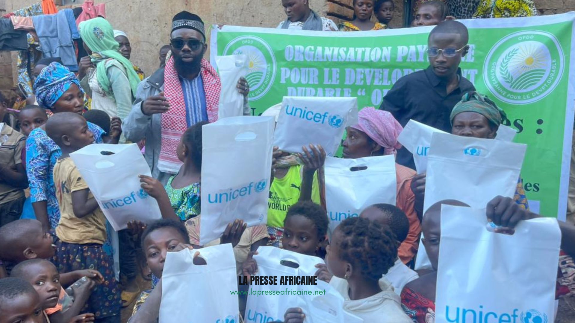 Kabare : une centaine d'enfants vulnérables secourus en fourniture scolaire par l'OPDD