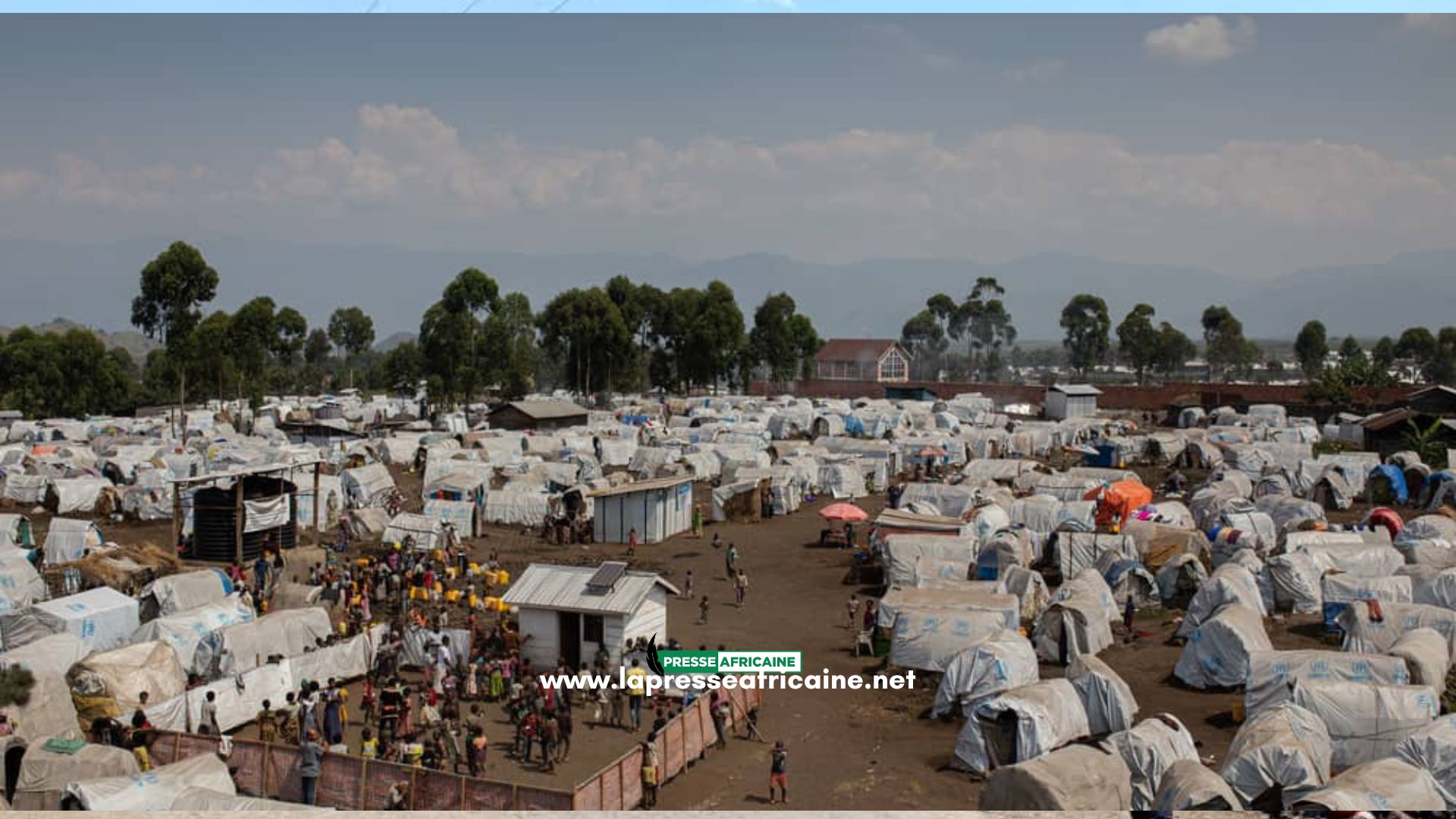Goma: Des fortes pluies détruisent plus de 80 abris provisoires à LUSHAGALA, 2000 Ménages en pâtissent 