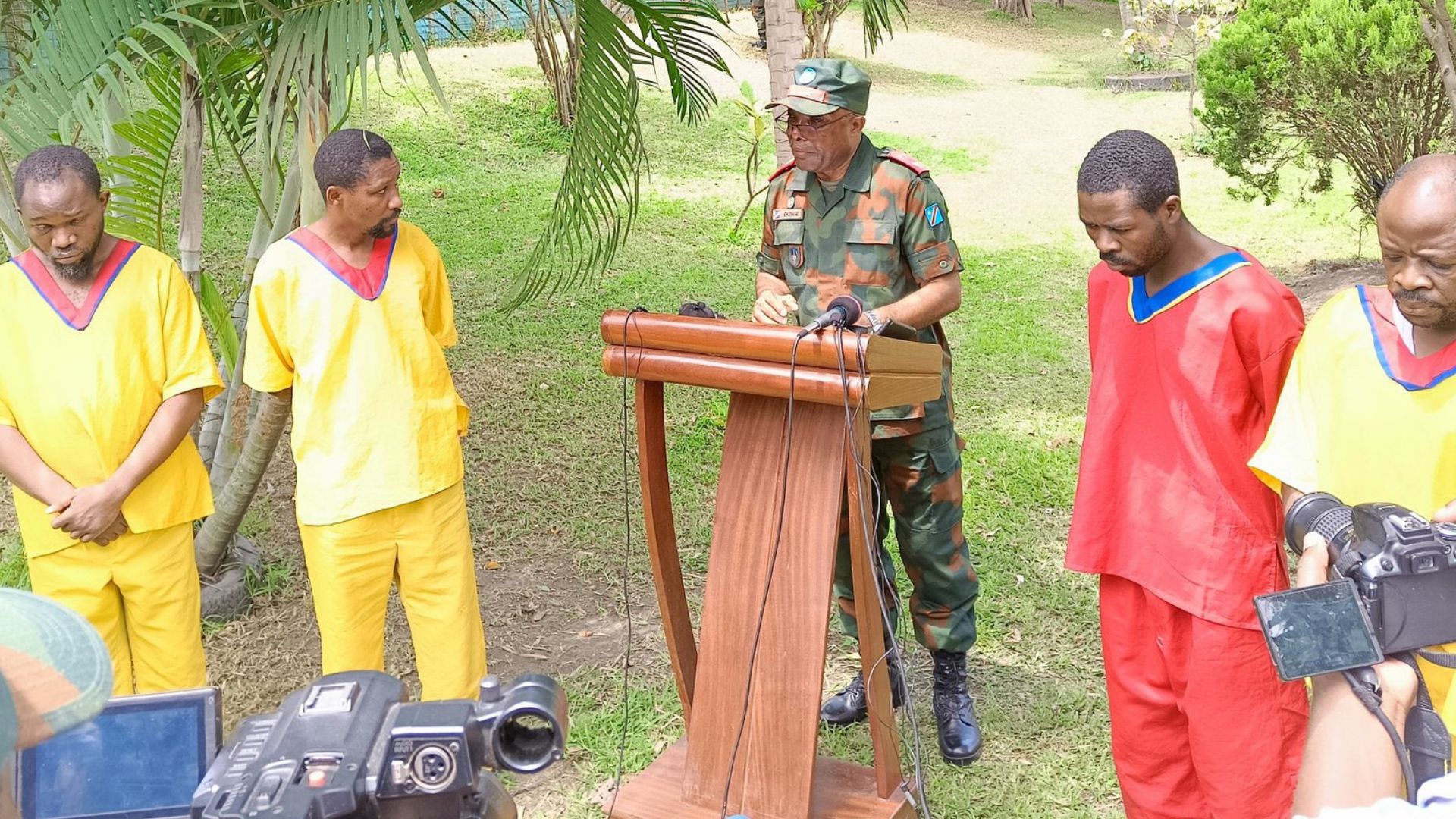 M23/RDF : l'armée présente deux anciens députés, un conseiller au gouvernorat et un motard du Nord-Kivu comme complices des terroristes.