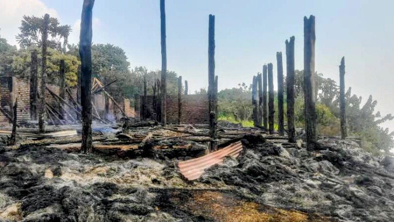 Minova : un violent incendie ravage le quartier Shamabale, la population appelle au secours