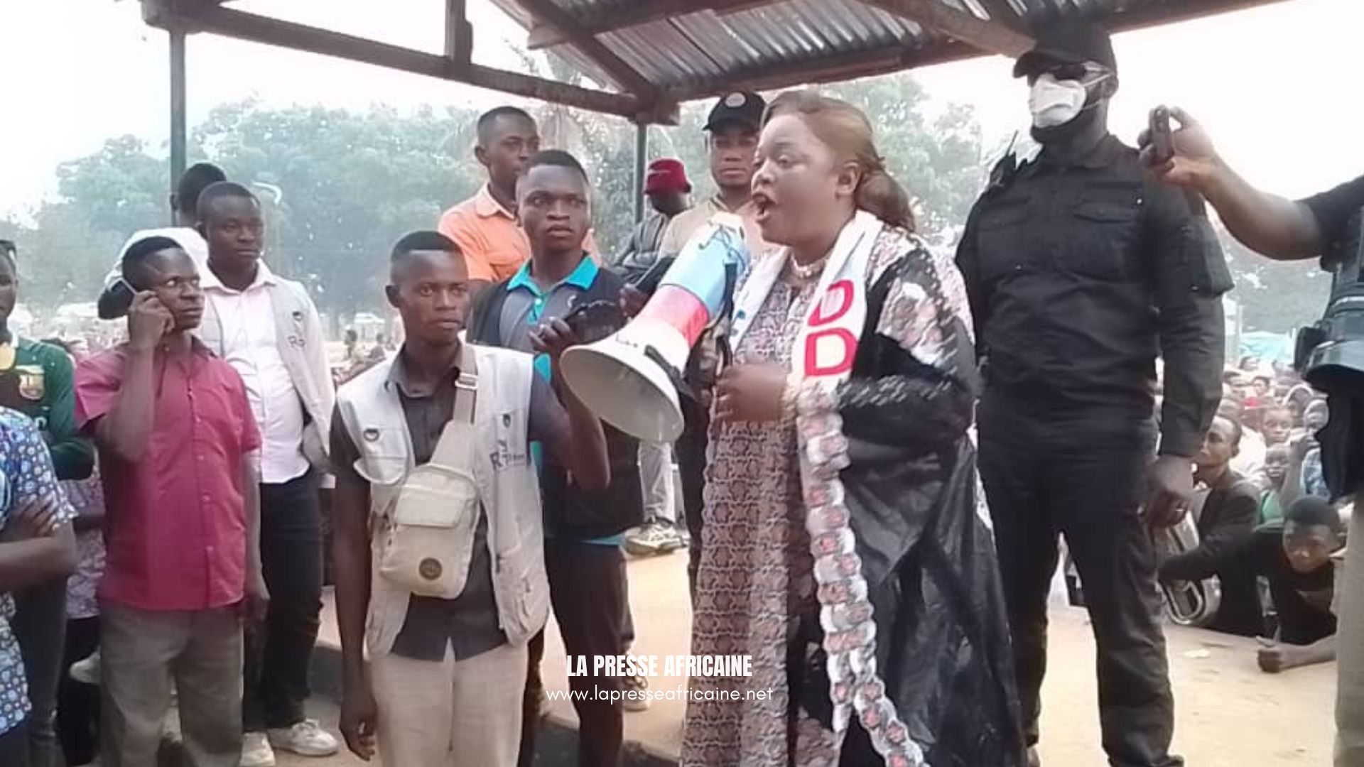 Kasaï central : à Demba pour implanter son parti, Denise Dusauchoy annonce son désir d’affronter les élections de 2028 avec force