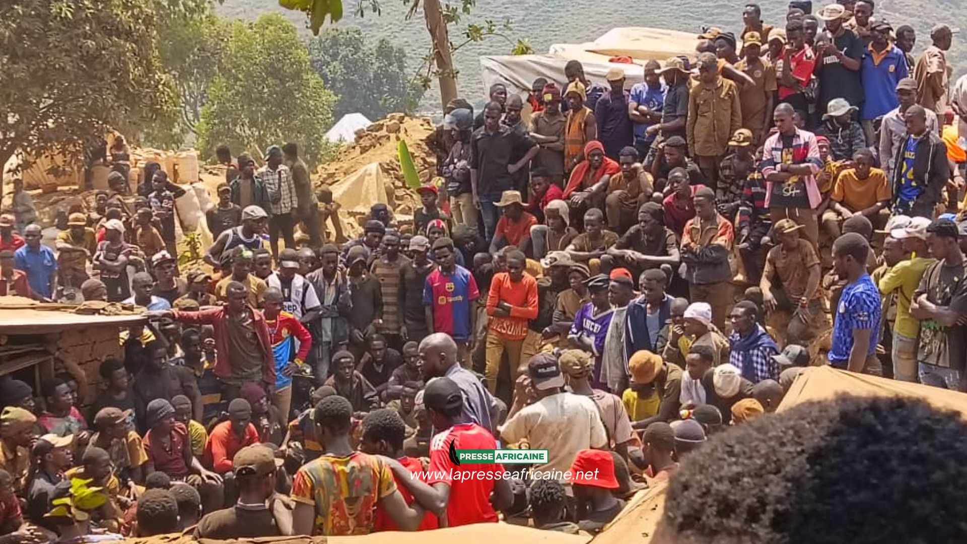 Sud-Kivu : tragédie au site minier de Lomera à Kabare, plus de 15 puits ensevelis dans un éboulement