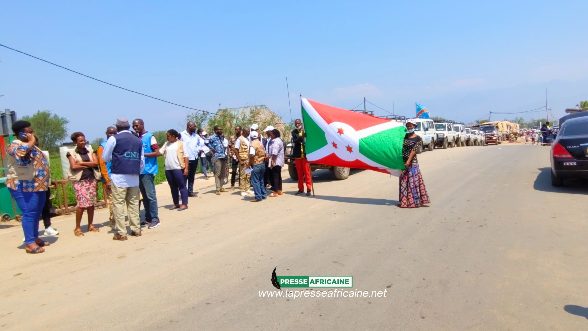 RDC : rapatriement d'un convoi de 227 réfugiés burundais venant de Fizi